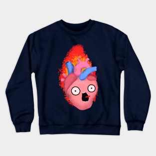 Hearts On Fire Crewneck Sweatshirt